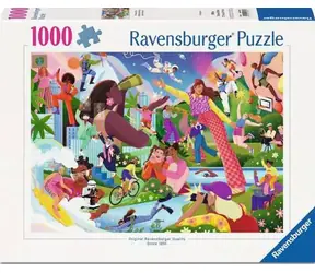 RAVENSBURGER Puzzle Síla žen / 1000 dílků / 70 × 50 cm / od 14 let