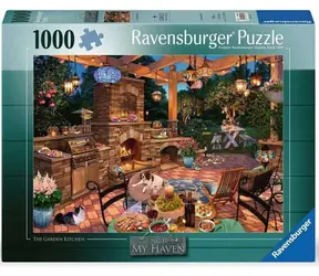 Ravensburger Puzzle My Haven č.10: Zahradní kuchyně / 1000 dílků