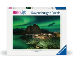 Ravensburger Puzzle Polární záře nad Hamnoy / 1000 dílků / od 14 let