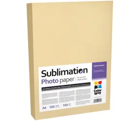 COLORWAY Fotopapír / Sublimační / A4 / 100 g/m2 / 100 listů