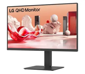 27" LG 27BA54QB-B černá / Monitor / IPS / 2560x1440 / 75 Hz / 350 cd/m2 / 2x HDMI + DP / repro