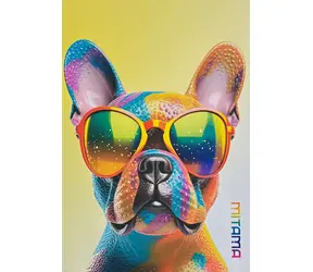 Mitama Animal pes / Sešit linkovaný / A4 / 40+2 listů / 80 g/m2