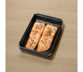 Xavax forma do horkovzdušné fritézy černá / Forma do fritézy / 12,5×20×3 cm / nepřilnavý povrch / do 260 °C