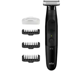 Braun XT3100 černá / Zastřihovač / Pánský / Vousy a tělo / 45 min provoz / 1-5 mm