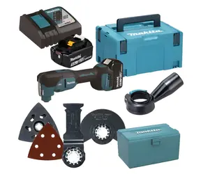 Makita DTM53RTJX1 / Aku multifunkční nářadí s příslušenstvím / 18V
