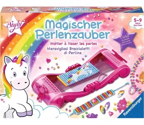Ravensburger Magic Bead Charm Unicorn / Kreativní sada / 1500 korálků / od 5 let