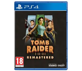 PS4 Tomb Raider I-III Remastered Starring Lara Croft / Akční / CZ distribuce / Hra pro Playstation 4