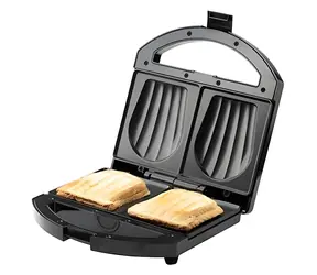 Adler AD 3069 černá / Sendvičovač / 750 W / 2 sendviče