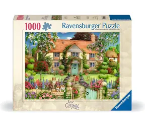 Ravensburger Puzzle Chaloupka růží / 1000 dílků / od 14 let