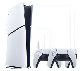 Sony PlayStation 5 Slim Digital Edition bílá / Herní konzole / 825 GB SSD / 2× DualSense White