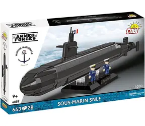 COBI 4859 Francouzská strategická ponorka SNLE / Stavebnice / 1:300 / 643 dílků / od 9 let