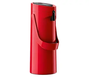 Emsa PONZA červená / Pumpovací termoska / 1,9 l / Comfort Press