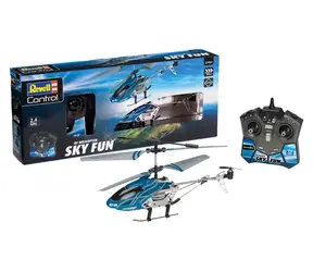 Revell RC Helicopter Sky Fun / RC vrtulník / 3-kanálový ovladač / dosah 50 m / gyro / věk 15+