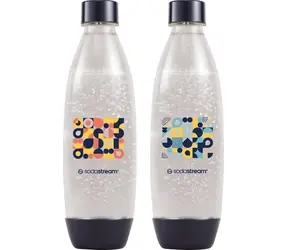 SodaStream Fuse Bubble Mosaic modrá 2x 1 l / Láhev pro SodaStream