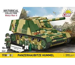 COBI 2663 Hummel Sd.Kfz.165 / Stavebnice / 1118 kostek / 2 figurky / od 10 let