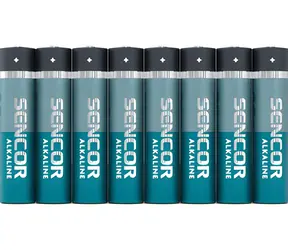 Sencor / Alkalická baterie / AAA / 8 ks