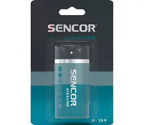 Sencor / Alkalická baterie / D (LR20) / 1,5 V / 1 ks