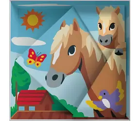 RAVENSBURGER CreArt Koně / Malování podle čísel / Do it together / od 7 let