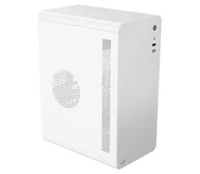 Aerocool CS-110 bílá / PC skříň / Micro-ATX / Mini-ITX / Bez zdroje