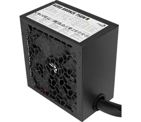 Aerocool AERO 750 černá / PC zdroj / ATX 3.1 / 750W / 80PLUS Bronze / Aktivní PFC / nemodulární