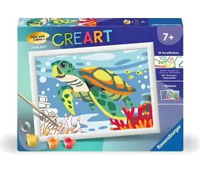 Ravensburger CreArt Mořská želva / Malování na plátno / od 9 let