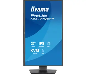 27" Iiyama ProLite XB2797QSNP-B1 černá / Monitor / IPS / QHD / 75Hz / 1ms / USB-C PD 96W / RJ45