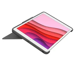 Logitech Combo Touch grafitová / Pouzdro s klávesnicí a trackpadem / iPad 7. a 8. generace / CH layout