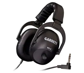 Garrett MS-2 / Sluchátka pro detektory kovů / kabel 3 m / 6,35 mm jack / 30-18000 Hz