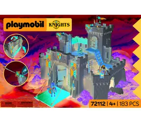 Playmobil 72112 Velký hrad Lvích rytířů / Stavebnice / 183 dílků / od 4 let