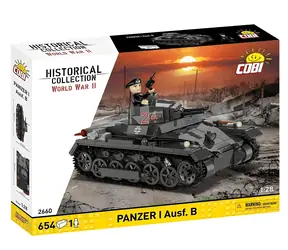 COBI 2660 Panzer I Ausf. B / Stavebnice / 654 dílů / 1 figurka / 1:28 / od 9 let
