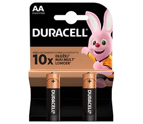 Duracell Basic AA / Baterie / Alkalická / 1,5 V / 2 ks