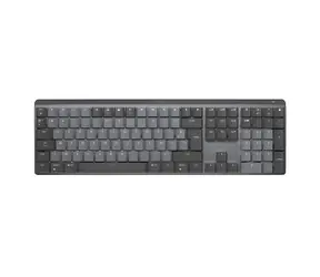 Logitech MX Mechanical grafitová / Kancelářská klávesnice / bezdrátová / mechanická / Linear / Pan Nordic layout