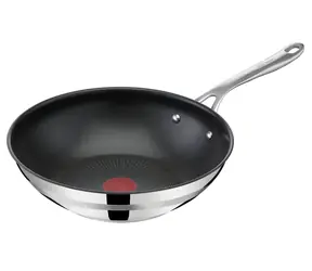 Tefal Jamie Oliver Cook Smart E31019 / Wok pánev / 28 cm / Nepřilnavý titan povrch / Indukce