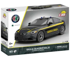 COBI 24657 Alfa Romeo Giulia Quadrifoglio Guardia di Finanza / Stavebnice / 97 kostek / 1:35 / od 6 let