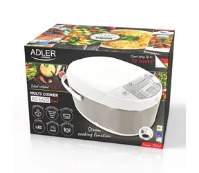 Adler AD 6420 bílá / Multivařič / 6v1 / 3,25 L / 700 W / odložený start 12 h