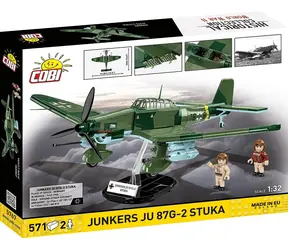 COBI 5767 Junkers Ju-87G-2 Stuka / Stavebnice / 571 kostek / 2 figurky / od 9 let