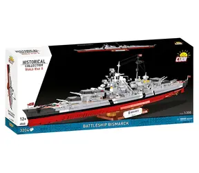 COBI 4860 Bitevní loď Bismarck / Stavebnice / 1:300 / 3204 kostek / od 12 let