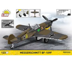 COBI 5873 Messerschmitt Bf 109F / Stavebnice / 1:48 / 123 dílků / od 6 let
