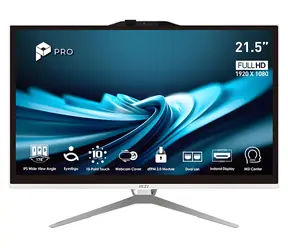 MSI PRO AP222T 14MA-649EU bílá / 21,5" FHD T / Intel Core i5-14400 2,5GHz / 8GB / 512GB SSD / Intel UHD / W11P
