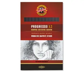 KOH-I-NOOR 8911 Progresso / Grafitová tužka / 8B / v laku