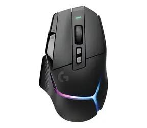 Logitech G502 X PLUS Premium černá / Bezdrátová herní myš / optický senzor / 25600 DPI / 13 tlačítek / USB