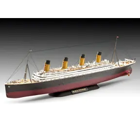 Revell RMS Titanic dárková sada / Plastikový model / 1:700 a 1:1200 / 172 dílků / od 12 let