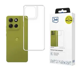 3mk Clear Case pro Motorola Moto G86 čirá / Zadní kryt / Military Grade