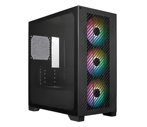 Cooler Master Elite 301 černá / Skříň / Micro-ATX / Mini Tower / Bez zdroje / 3× ARGB 120mm