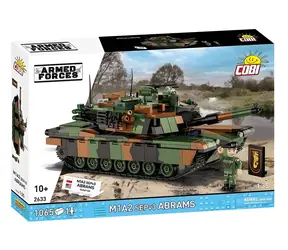 COBI 2633 Armed Forces M1A2 SEPv3 Abrams Polská armáda / Stavebnice / 1:35 / 1 065 dílků / od 10 let