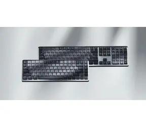 Logitech MX Mechanical Mini grafitová Pan Nordic Linear / Kancelářská klávesnice / mechanická / bezdrátová / Bluetooth