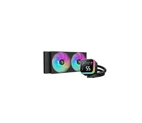 DeepCool LQ240 černá / Komplet vodního chlazení / 2x 120mm / Hydro Bearing / max. 38,71 dB