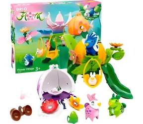 BRIO Flora Startovací sada Flower Village / Hrací set / magnetické figurky / od 3 let