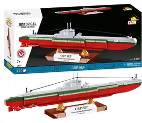 COBI 4856 Ponorka ORP Sęp / Stavebnice / 190 kostek / 1:300 / od 7 let