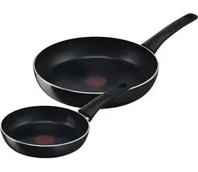 Tefal Generous Cook C27890 černá / Sada pánví / 20 cm + 28 cm / titanový nepřilnavý povrch / indukce